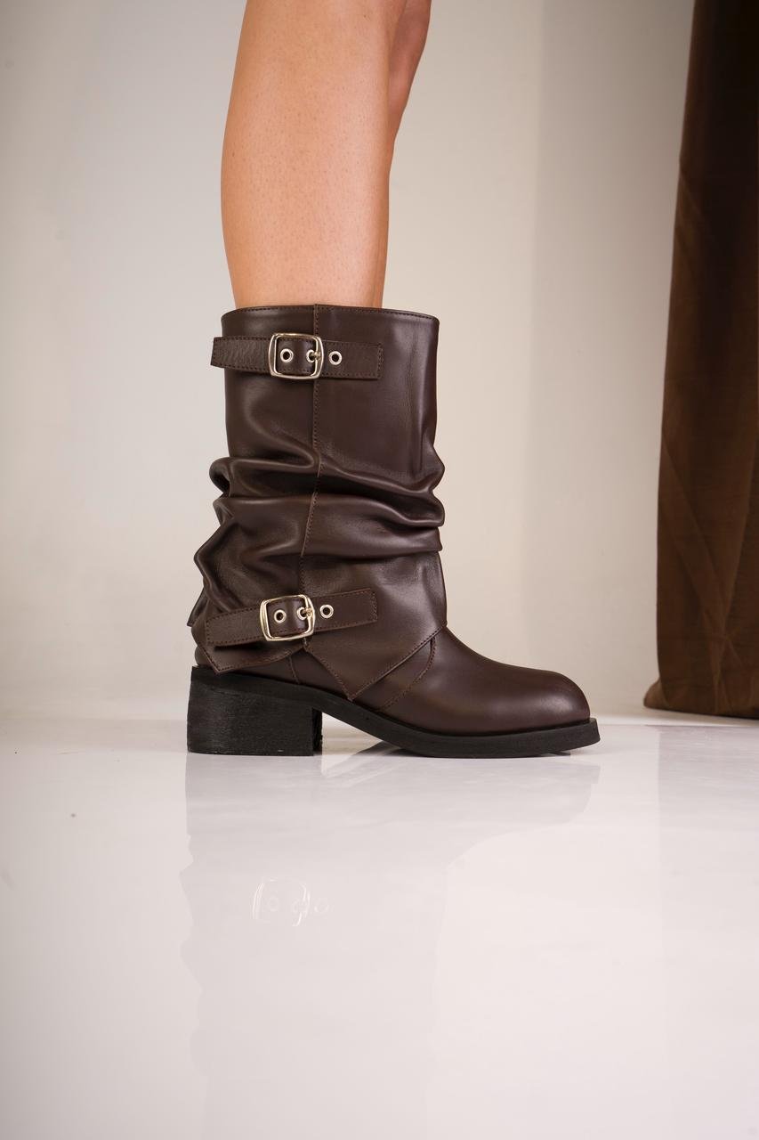 BOTAS LULA • Color Negro Marron Women - Zapatos para Mujer BOTAS LULA • Color Negro Marron - Imagen 4