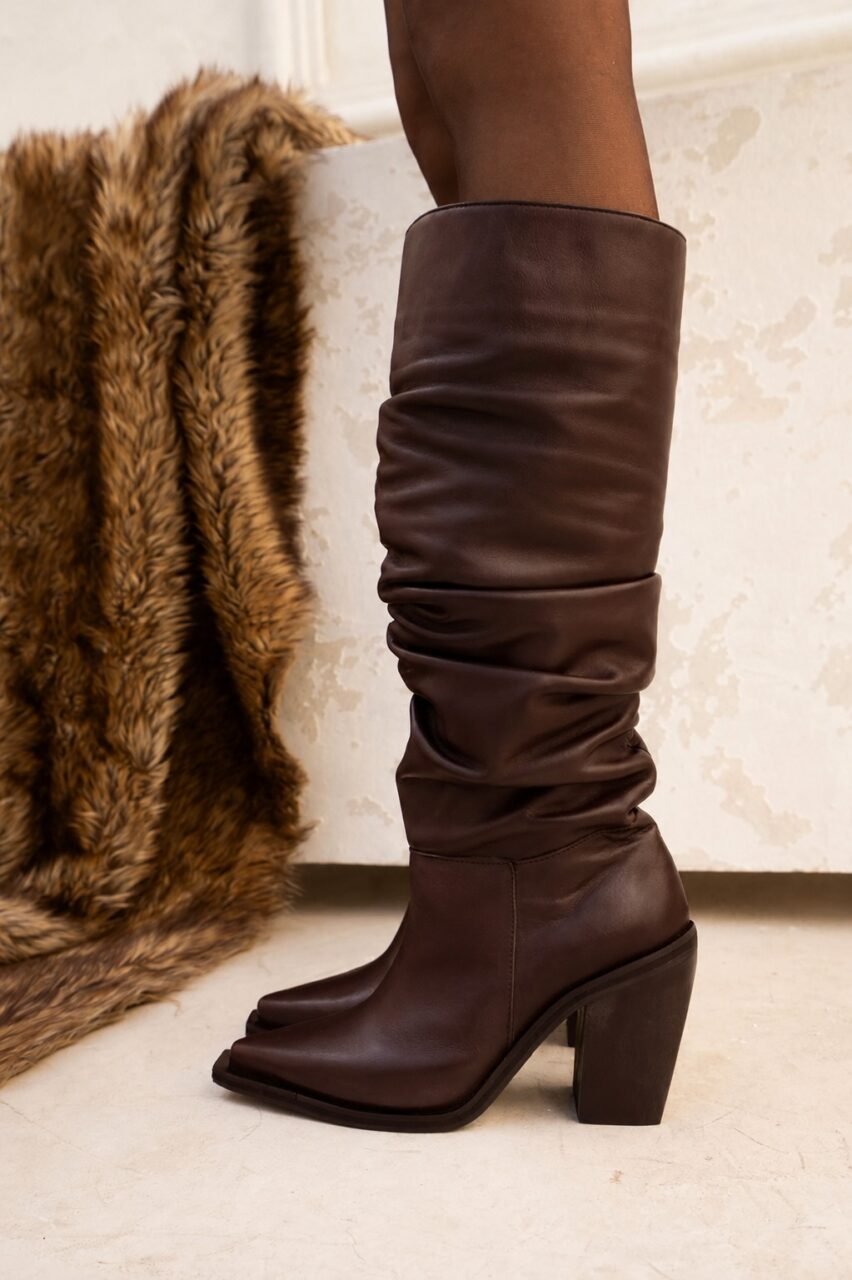 BOTAS CALI • Color Negro Marron Women - Zapatos para Mujer BOTAS CALI • Color Negro Marron - Imagen 3