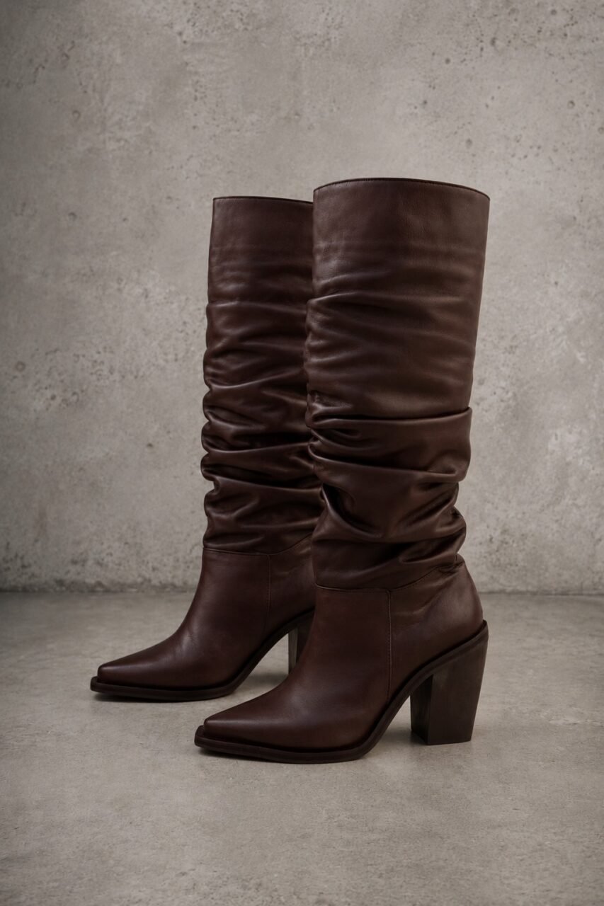 BOTAS CALI • Color Negro Marron Women - Zapatos para Mujer BOTAS CALI • Color Negro Marron