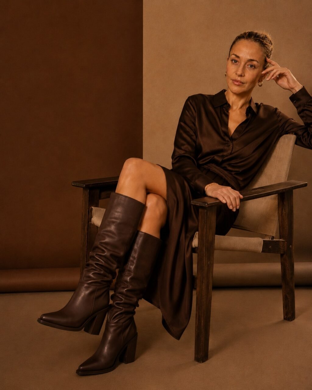 BOTAS CALI • Color Negro Marron Women - Zapatos para Mujer BOTAS CALI • Color Negro Marron - Imagen 5