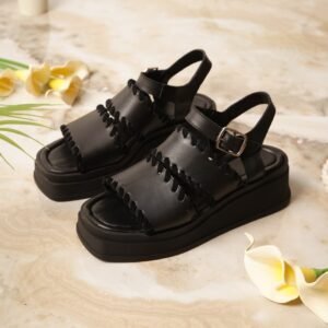 SANDALIAS TORONTO • Color Negro Marrón